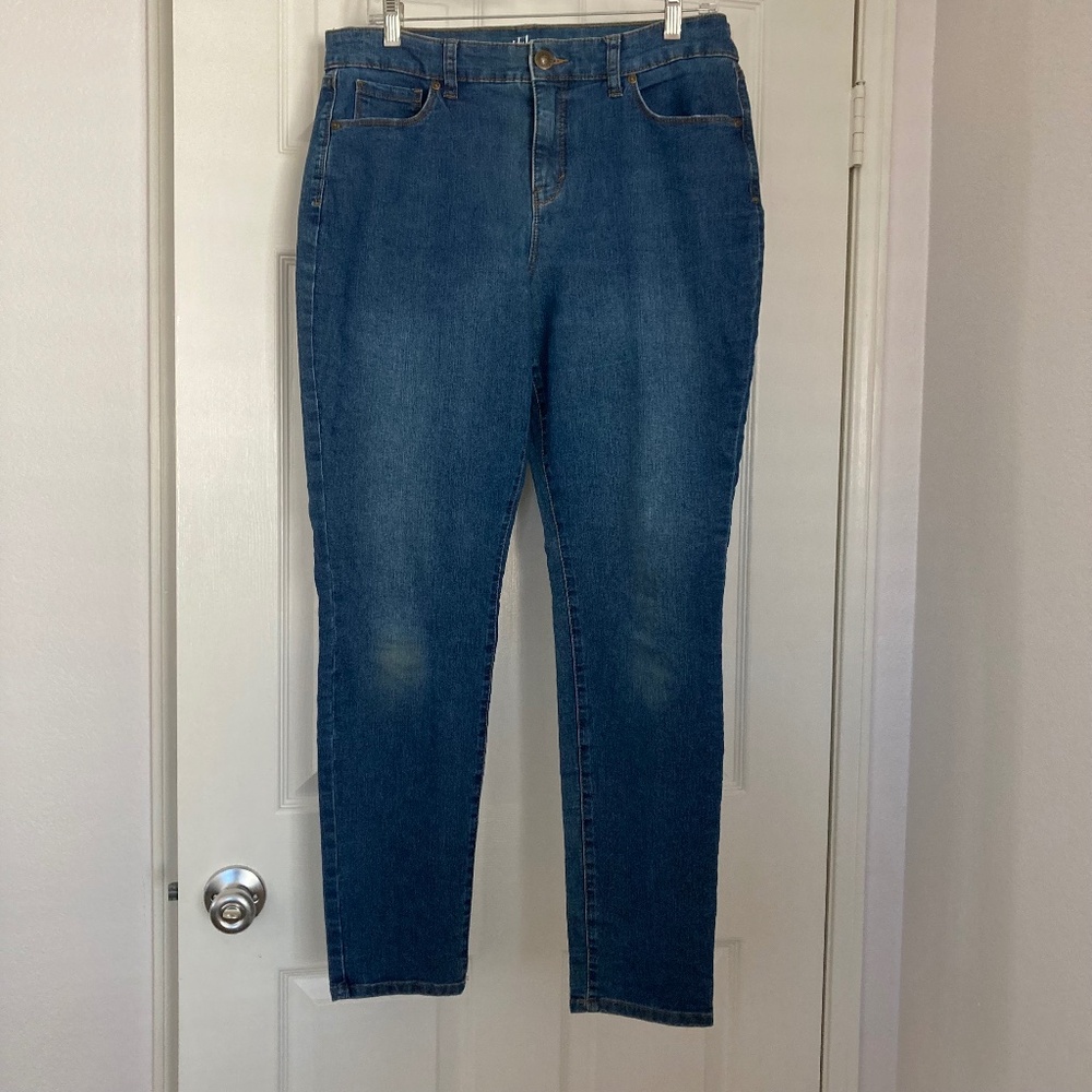 JULES & CO - Skinny Leg Blue Denim | Size 10